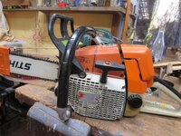 Stihl 064 and 044 start handle replacement 009.JPG